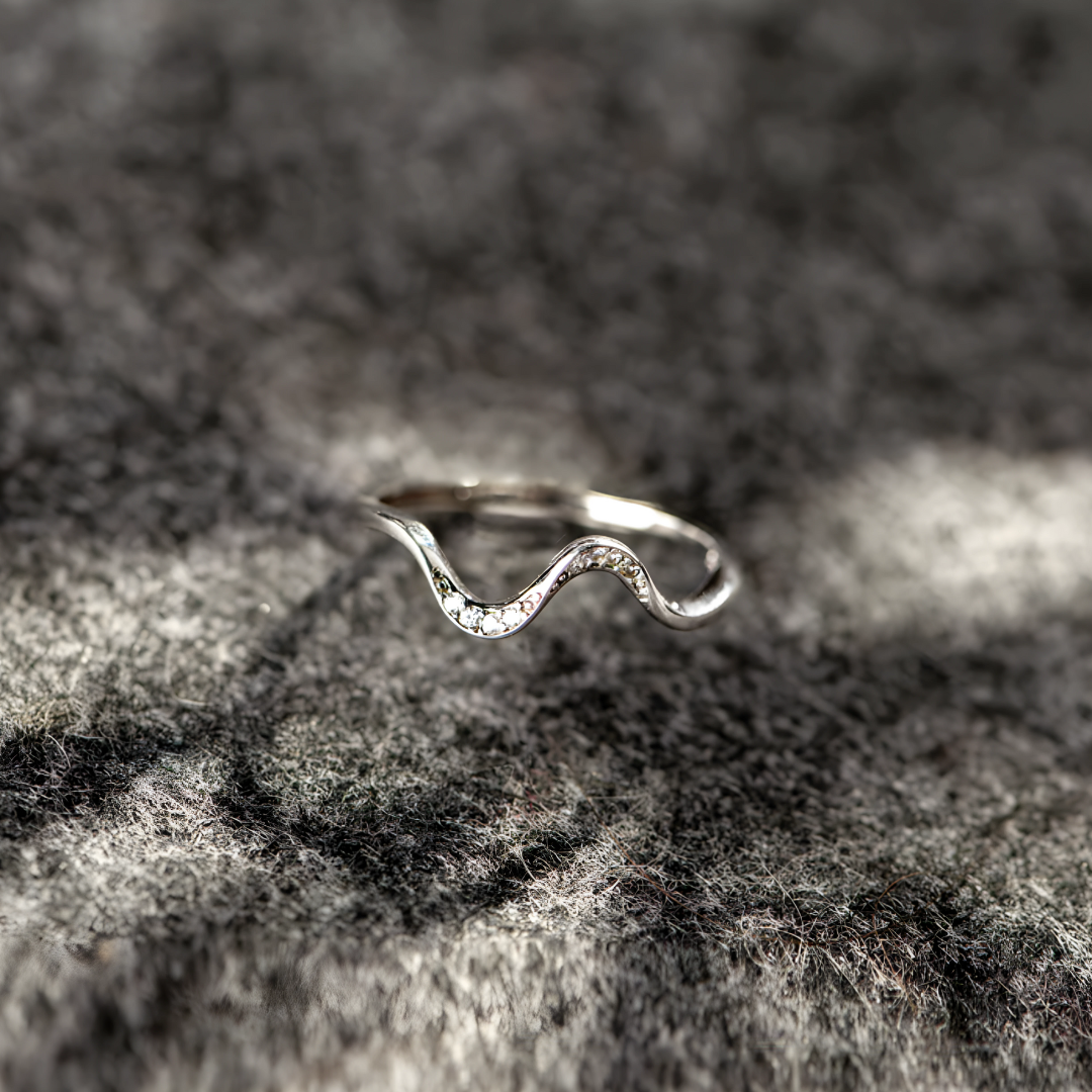 Pierścionek Fala Życia - Miłość do Siebie