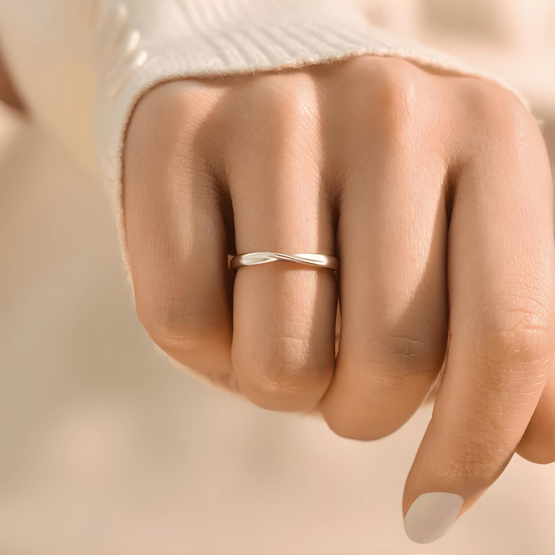 Zestaw Pierścionków Obietnicy Miłości dla Par