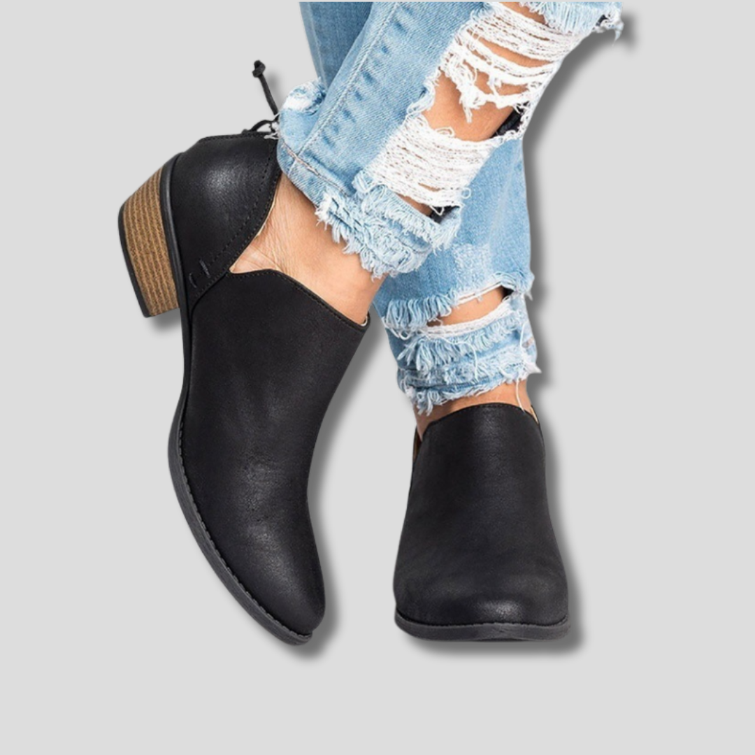 Klara™ - Skórzane botki premium