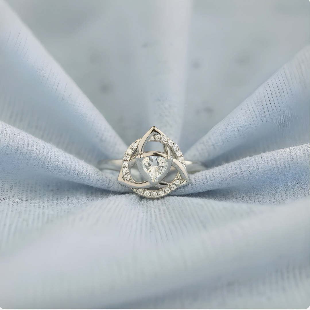 Pierścień z guzikiem