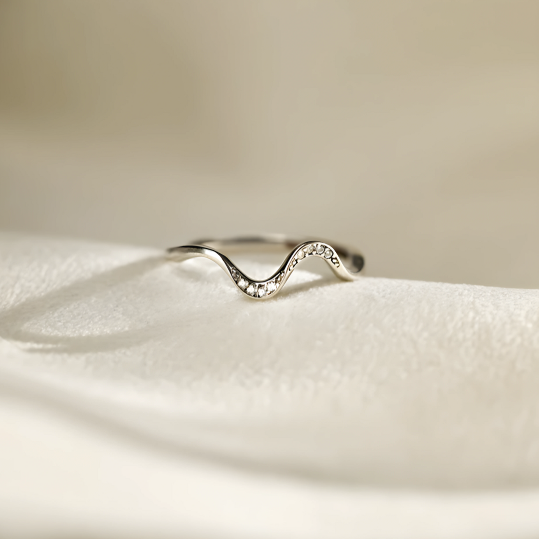 Pierścionek Fala Życia - Miłość do Siebie