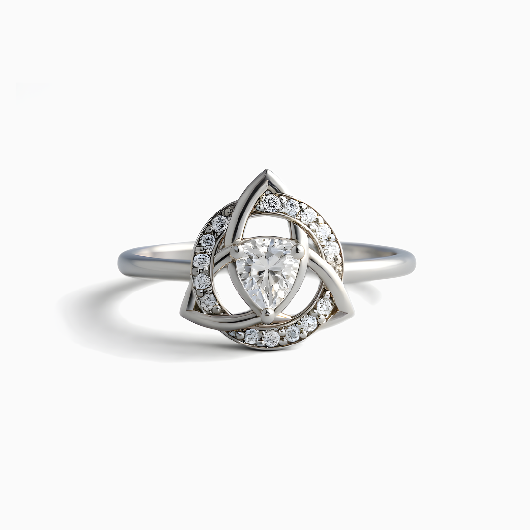 Pierścień z guzikiem