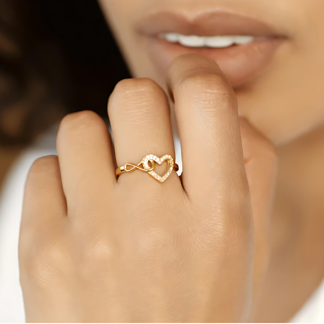 Pierścionek Wieczne Serce
