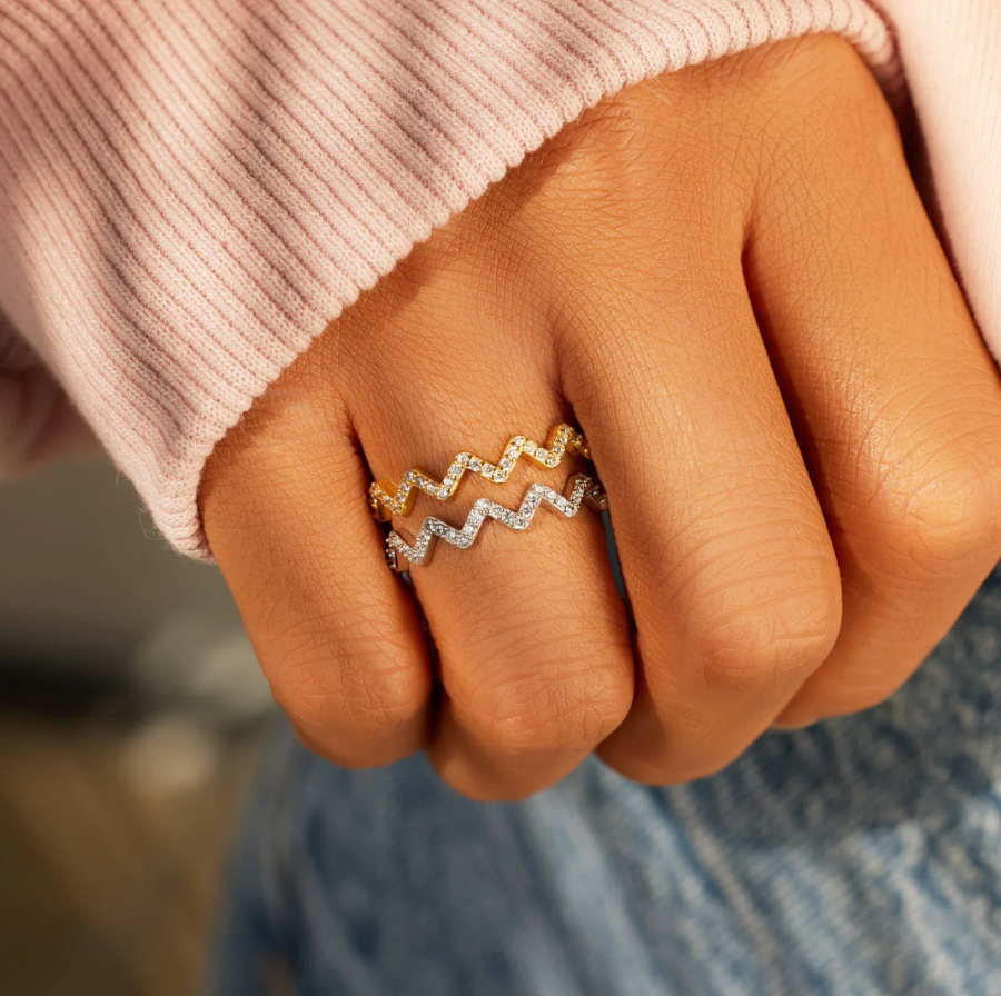 Pierścionek Wzloty i Spadki