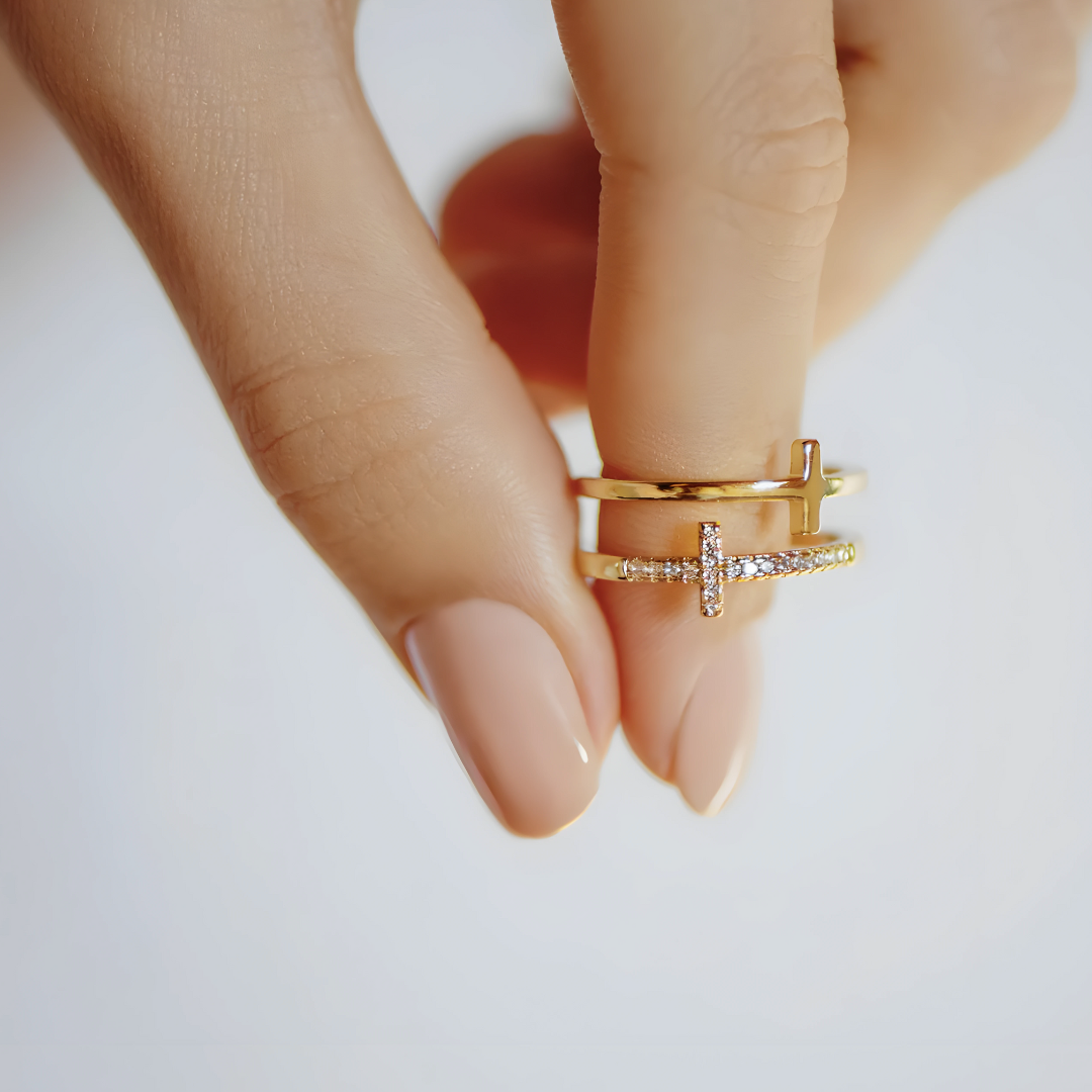 Złoty Pierścionek Błogosławieństwa - Prezent dla Mojej Córki