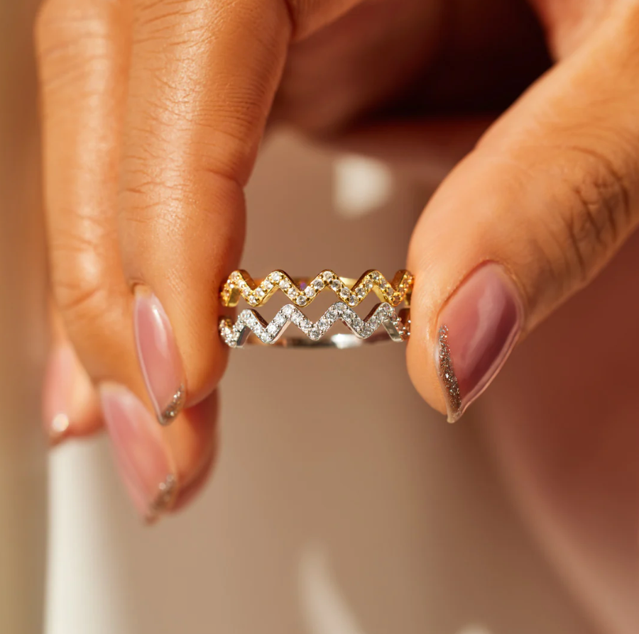 Pierścionek Wzloty i Spadki