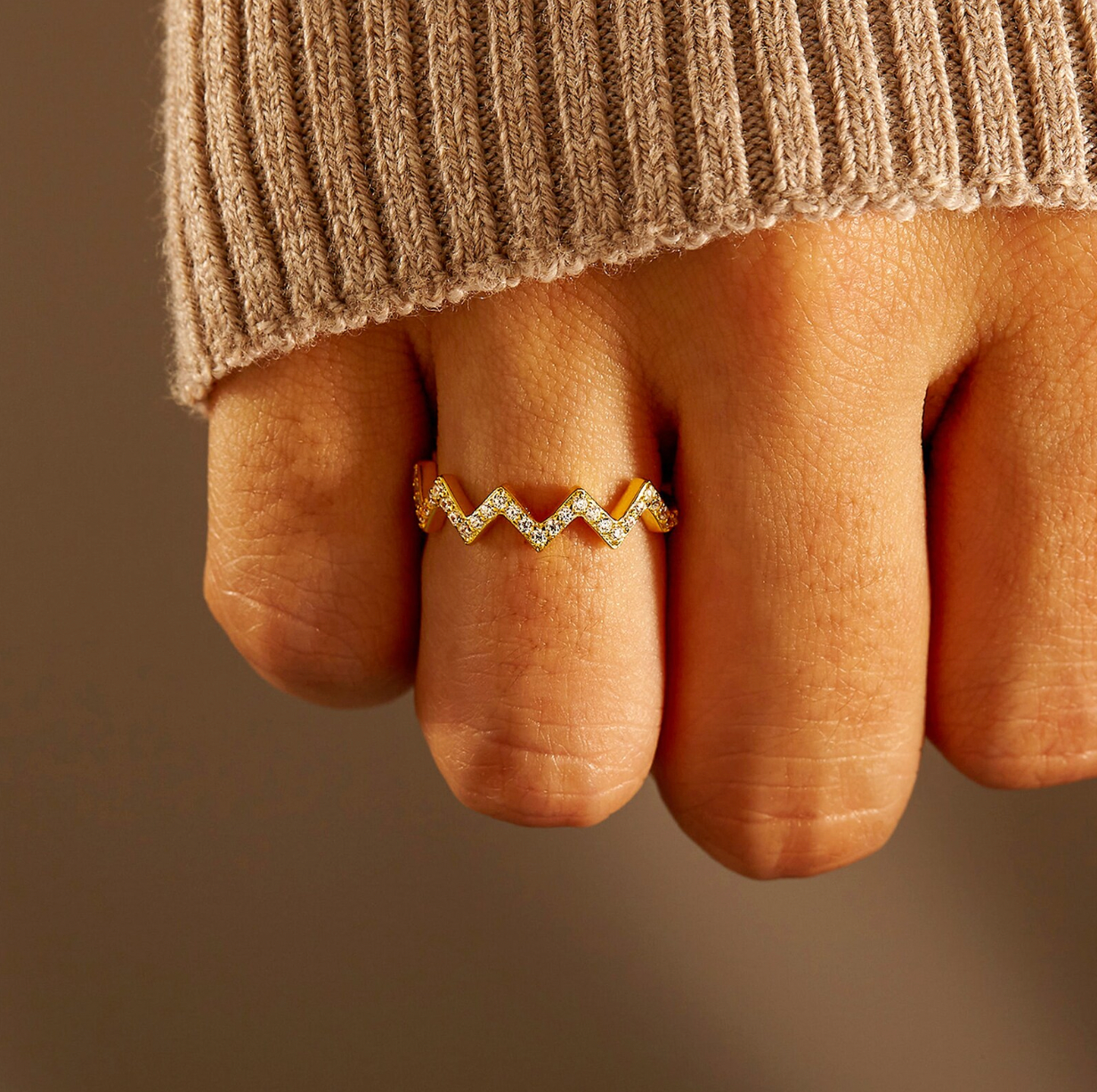 Pierścionek Wzloty i Spadki