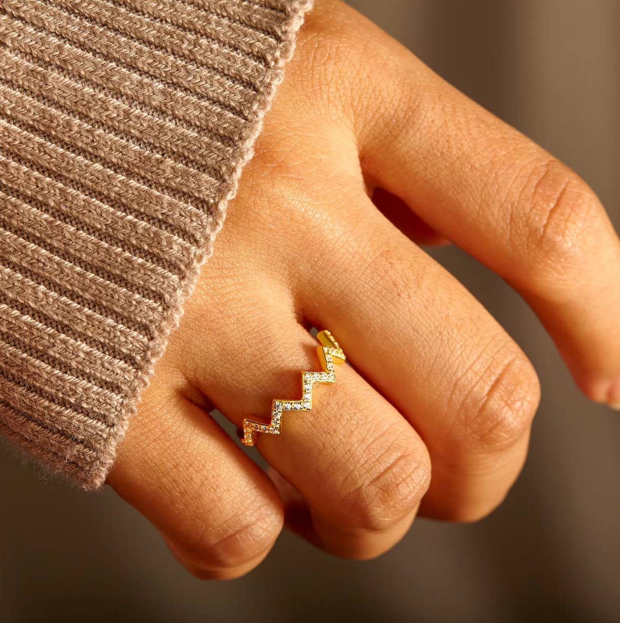 Pierścionek Wzloty i Spadki